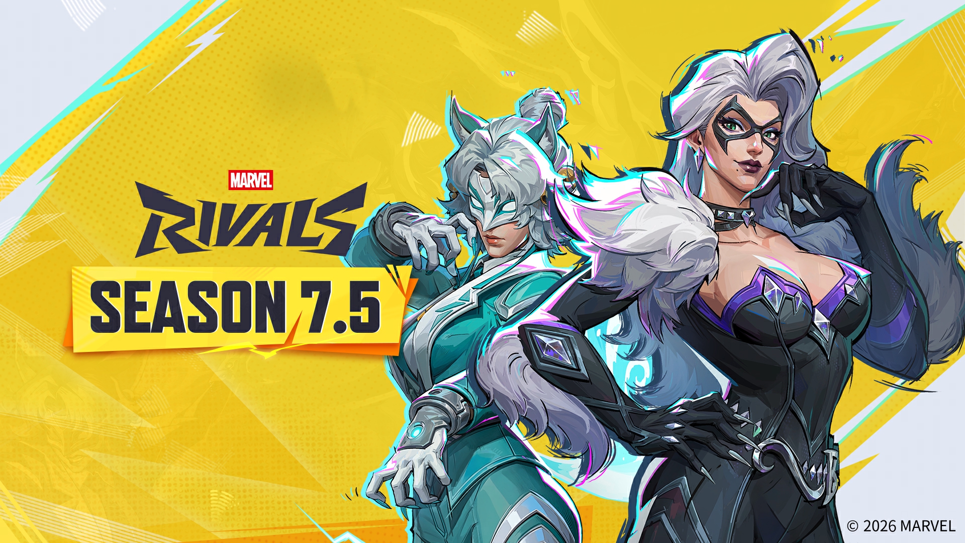 Discovery splash banner for Marvel Rivals Discord server