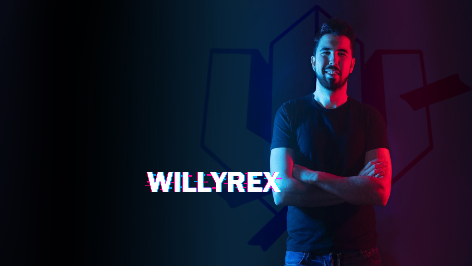Discovery splash banner for Willyrex! 🔥🦖 Discord server