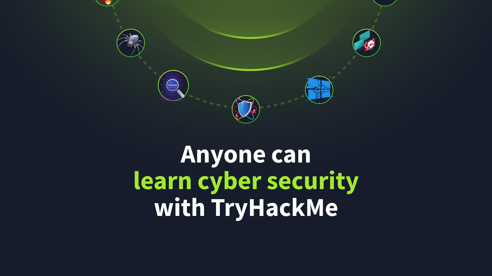 Discovery splash banner for TryHackMe Discord server