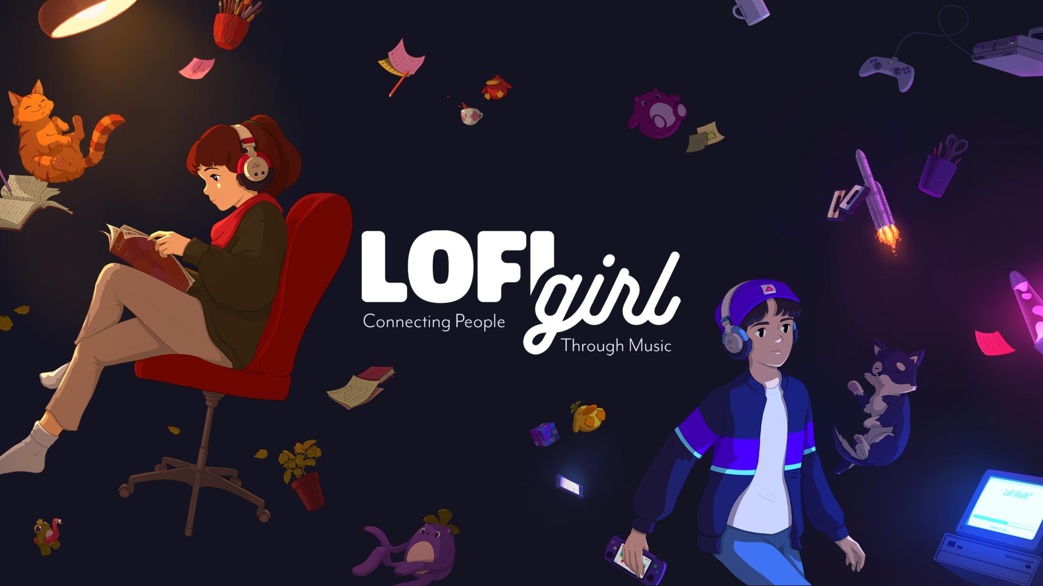 Discovery splash banner for Lofi Girl Discord server